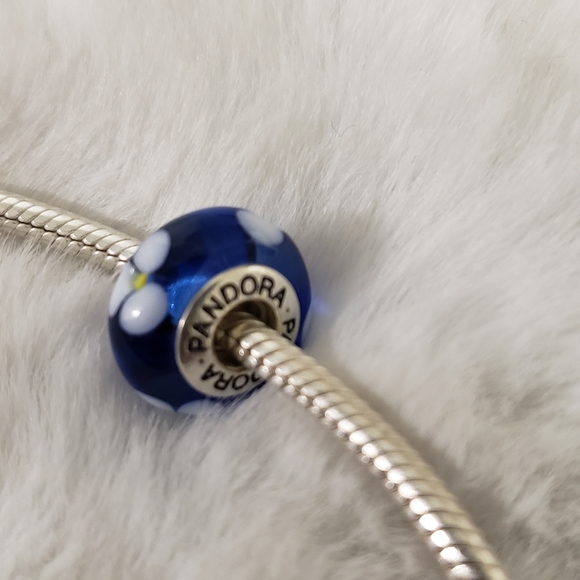 Pandora 11 spacer charm necklace 925 silver - Picture 8 of 13